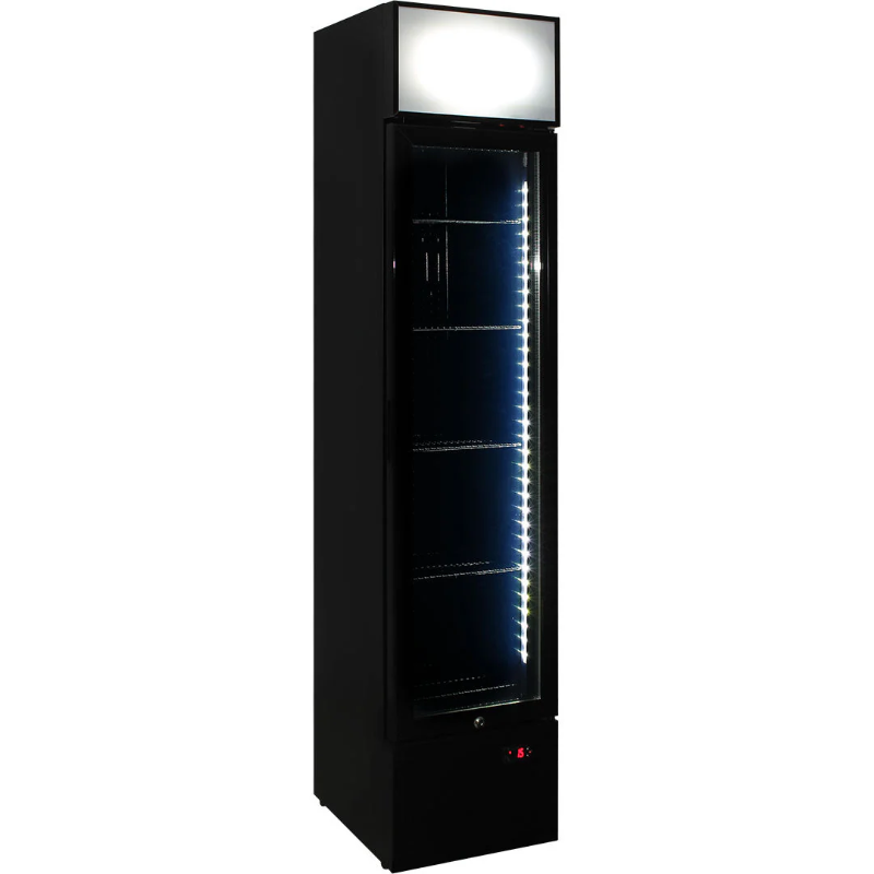 Schmick 160L Upright Glass Door Fridge