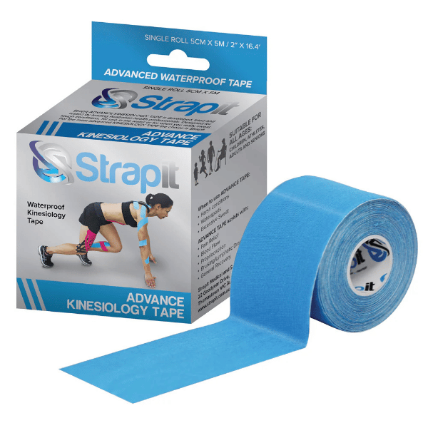 Strapit 50mm x 5m Advance KTAPE In Blue