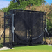 Concertina batting cage cricket net extended on a grass court collapsed — Club Captain Australia