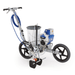 Graco FieldLazer ES100 Battery-Powered Airless Line Marker Front Angled View Stock Photo In Blue White And Black