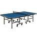 Hart Proline Table Tennis Table in blue with net attached, on wheels