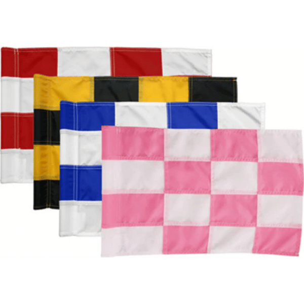 Golf Course Flags — Heavy Duty, Border, Tournament