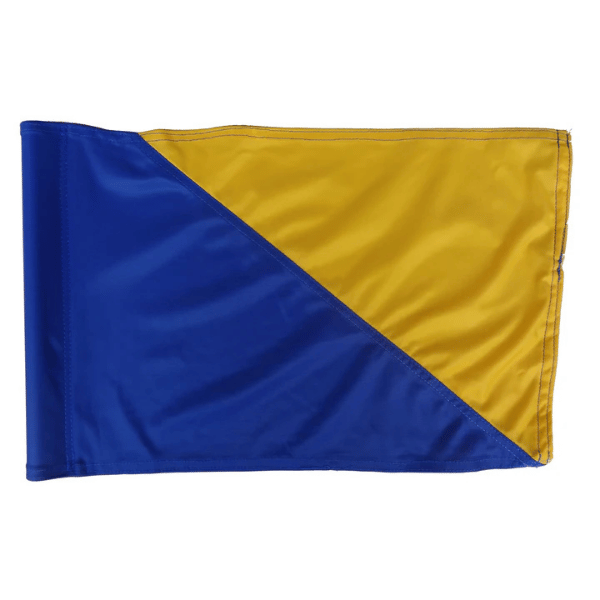 Golf Course Flags — Heavy Duty, Border, Tournament