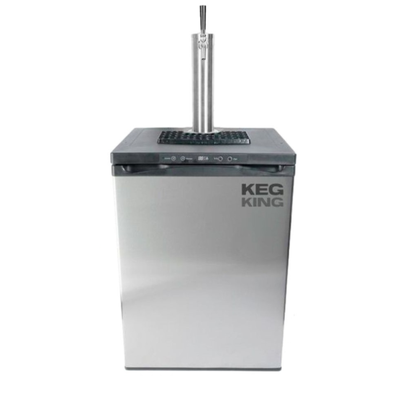 KegMaster™ Series XL Single tap front view chrome finish