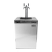 KegMaster™ Series XL Triple Tap front view chrome finish