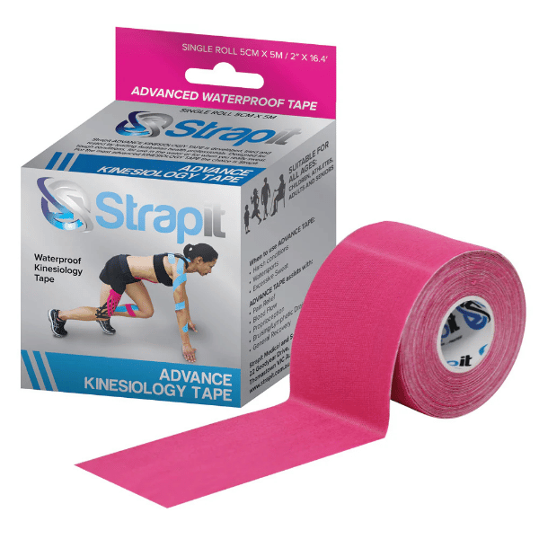 Strapit 50mm x 5m Advance KTAPE In Pink