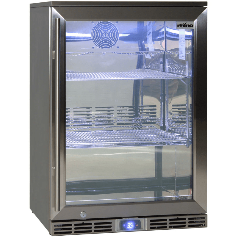 Rhino GSP1 Alfresco Bar Fridge front view empty