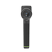 Strapit FLUX PRO Massage Guns digital display on a white background side view in black with green detail