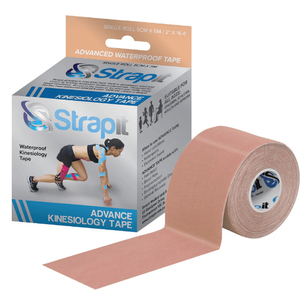 Strapit 50mm x 5m Advance KTAPE In Tan