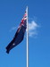 Tapered flagpole + Australian Flag