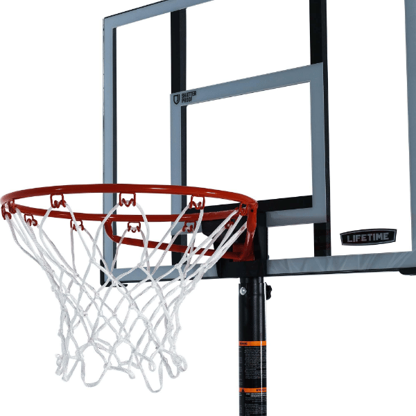 Lifetime Adjustable Youth 30" Steel-Framed Shatterproof Basketball Hoop
