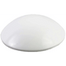 White plastic economy golf tee marker