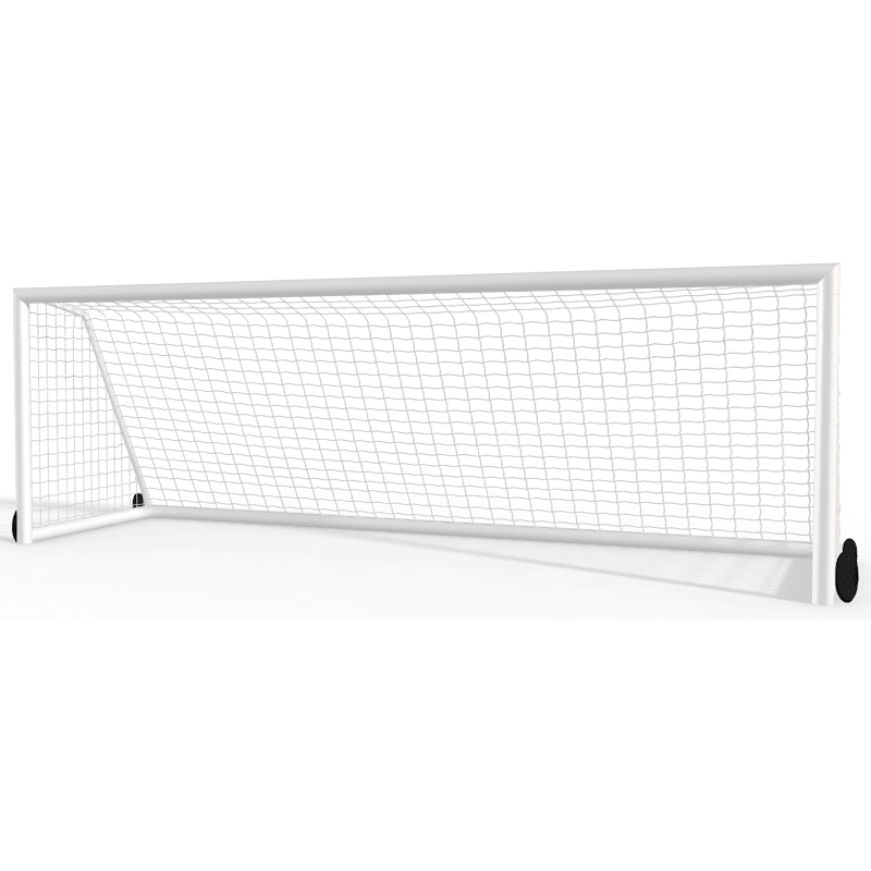 Portable Aluminium Full Size Soccer Goal w/ Wheels